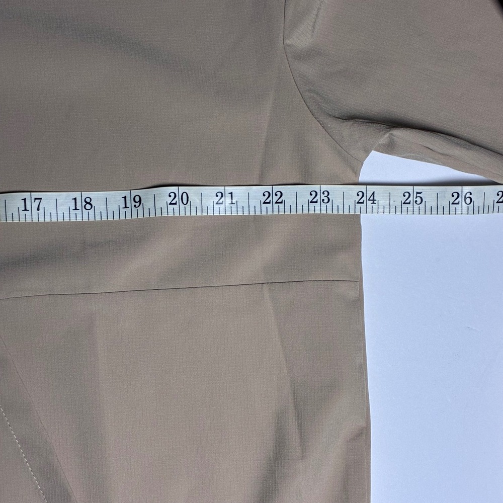 Bearpaw Outdoors Neutral Ripstop Pullover 1/2 Zip Windbreaker Jacket - Picture 6 of 7